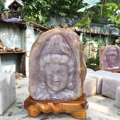 Tượng Mặt Phật Quán Thế Âm Nặng 20kg